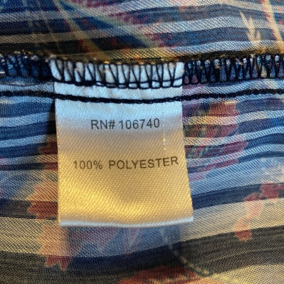 Chadwick’s navy long sleeve professional top size large - Picture 7 of 8